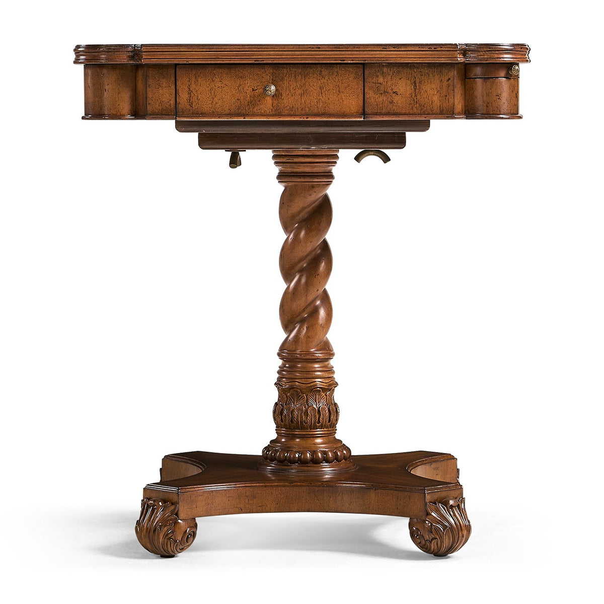 Oyster Veneer Games Table