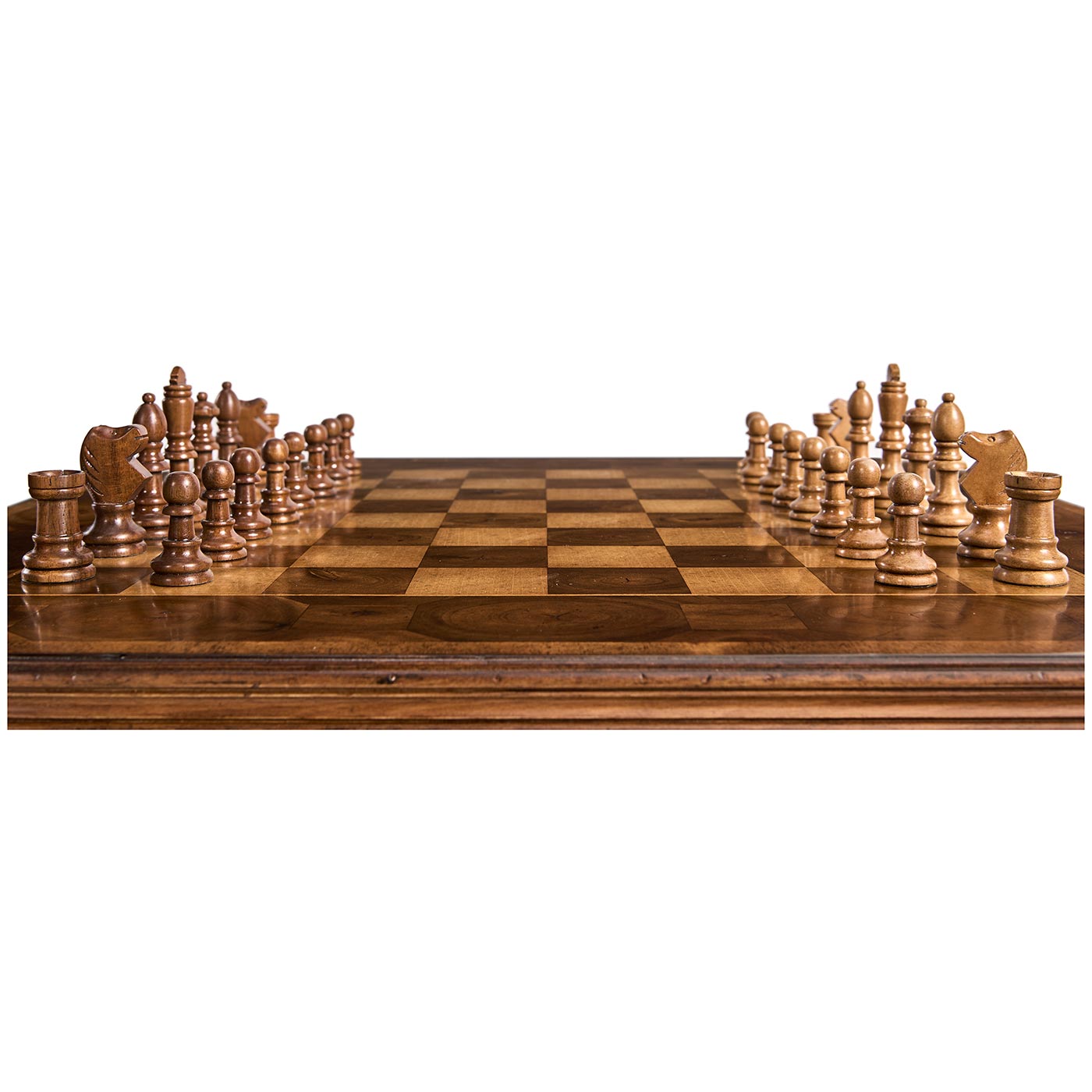 Oyster Veneer Games Table