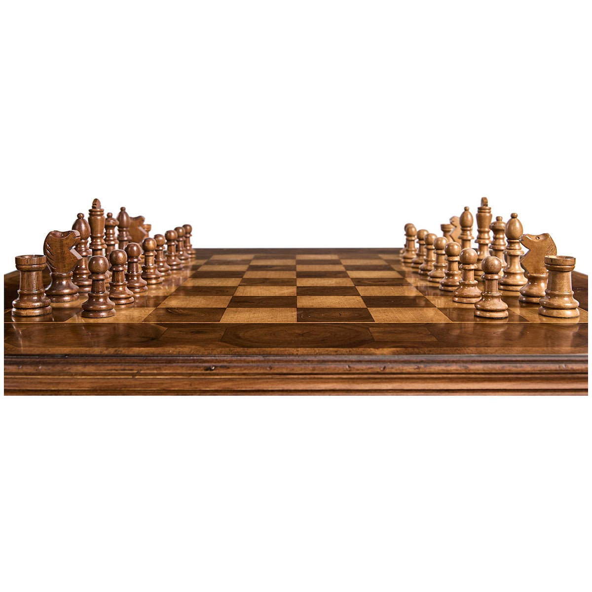 Oyster Veneer Games Table