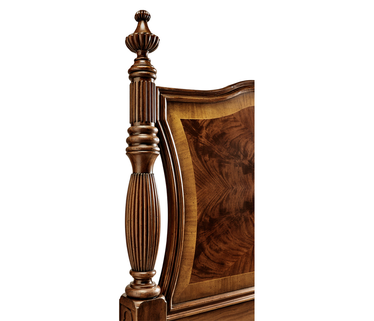 Four Poster Mahogany US King Bed