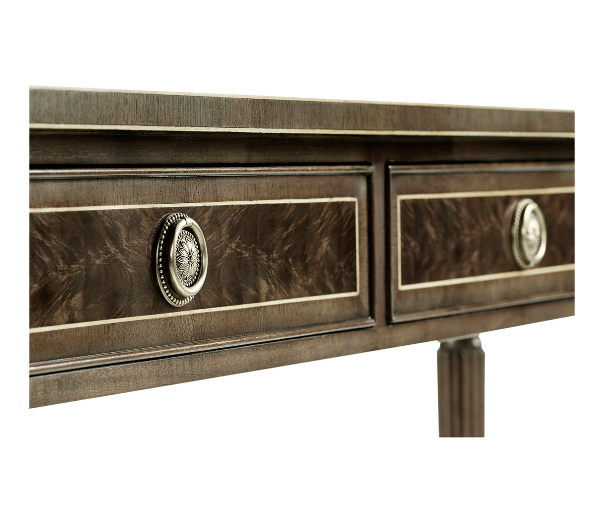 Regency Bleached Mahogany Console Table