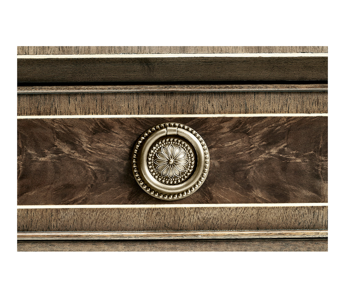 Regency Bleached Mahogany Console Table