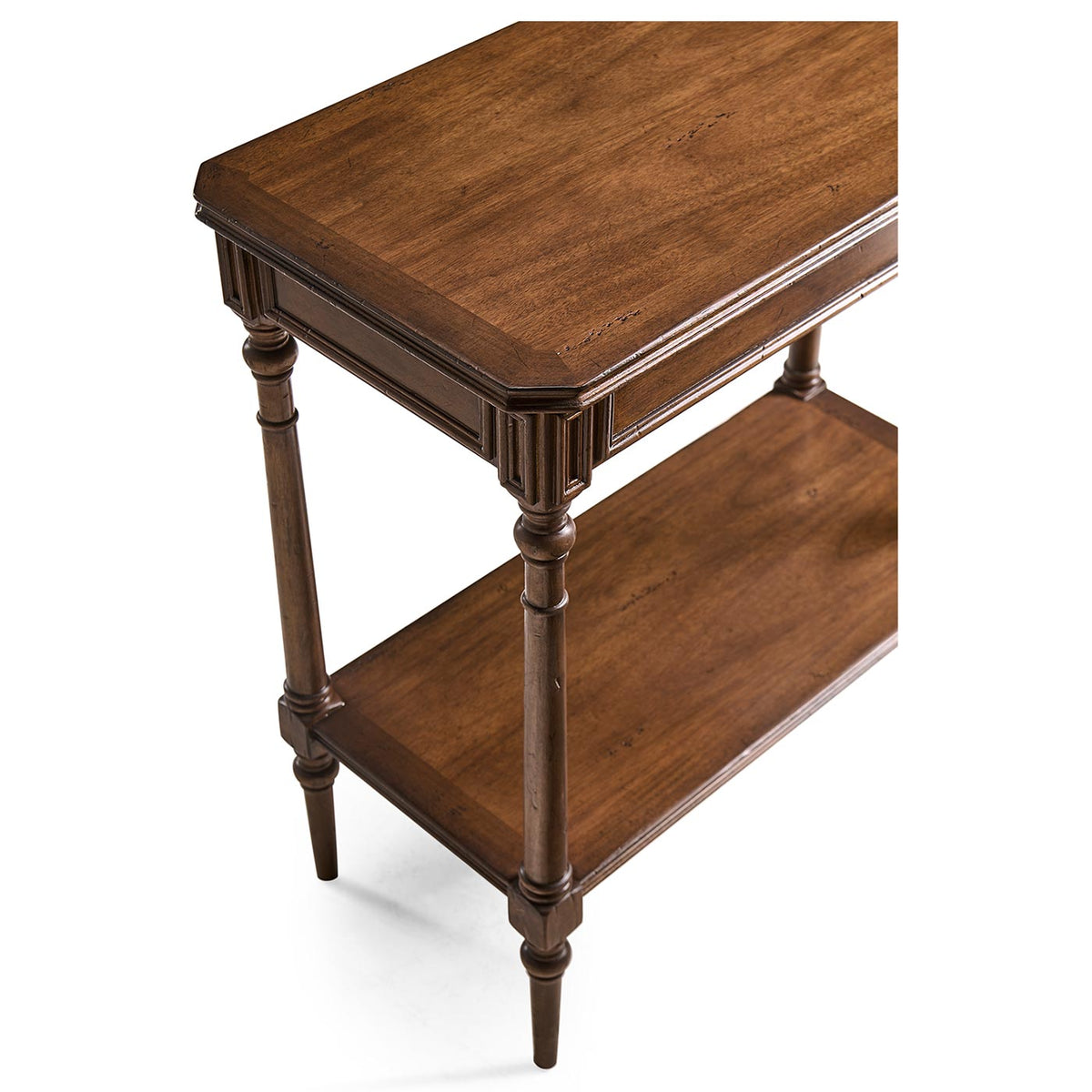 Country Living Style Walnut Side Table