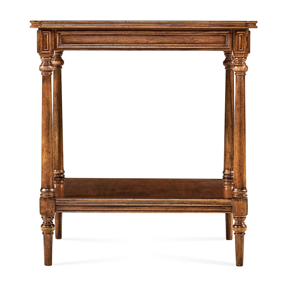 Victorian style walnut side table