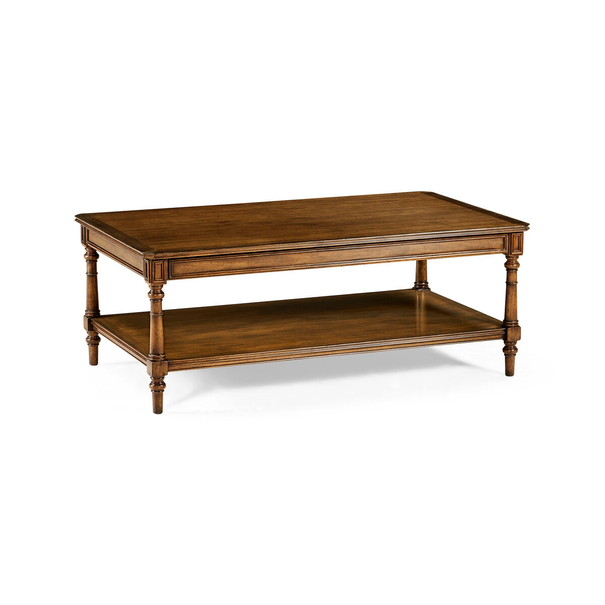 Victorian style walnut coffee table ( 494637-WAL )