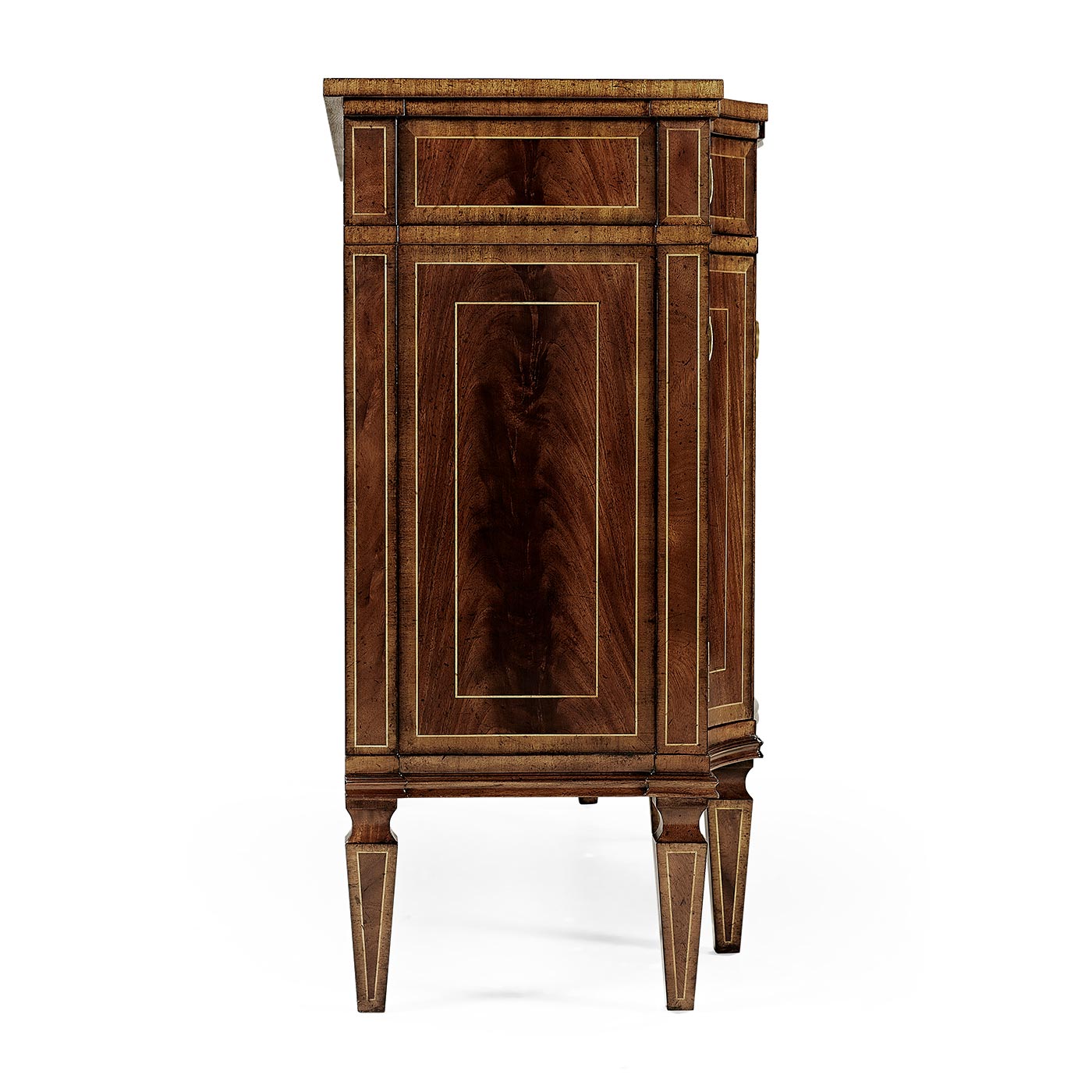 Buckingham Serpentine Mahogany Sideboard
