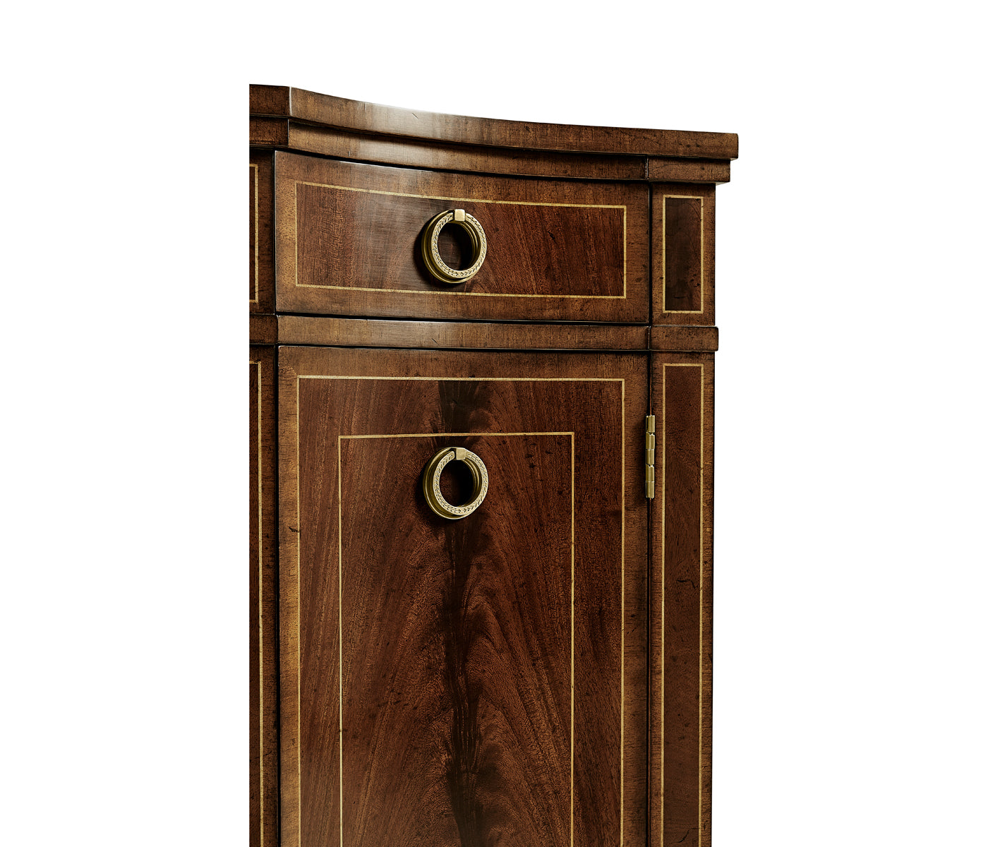 Buckingham Serpentine Mahogany Sideboard