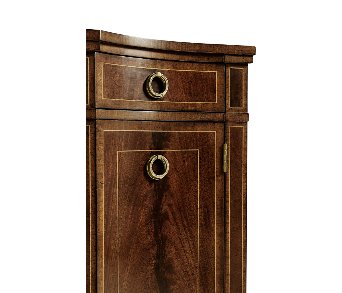 Buckingham Serpentine Mahogany Sideboard