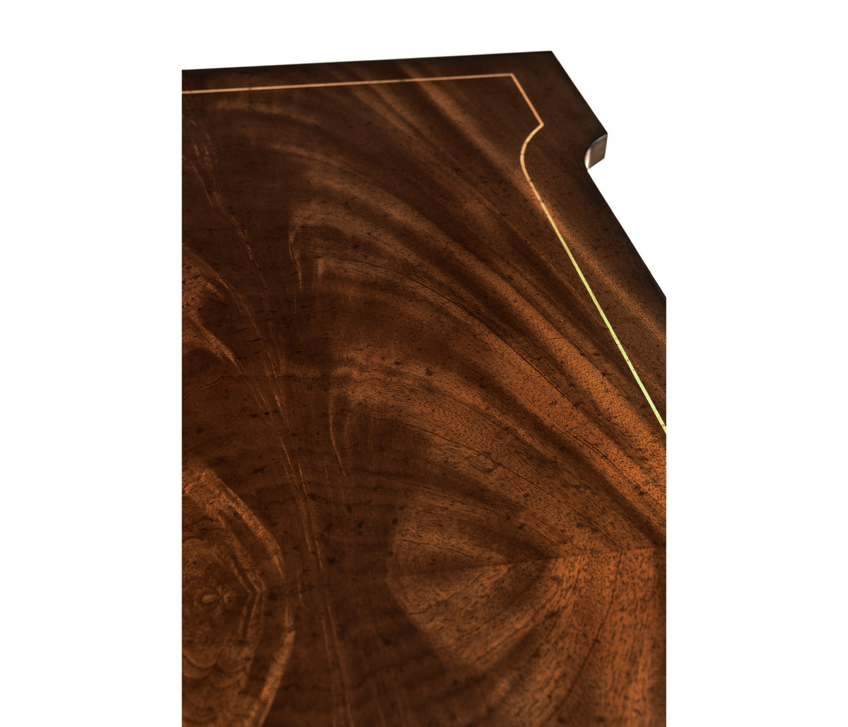 Regency Mahogany Reverse Breakfront Chest