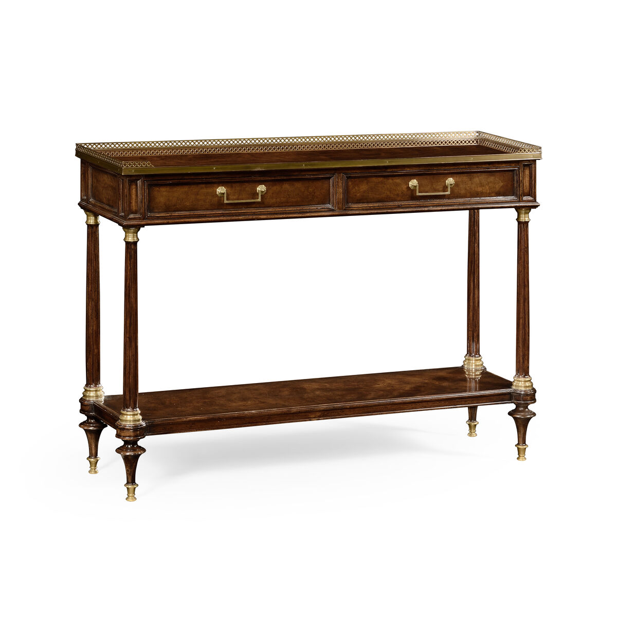 French style console w/brass gallery ( 494892-BMA )