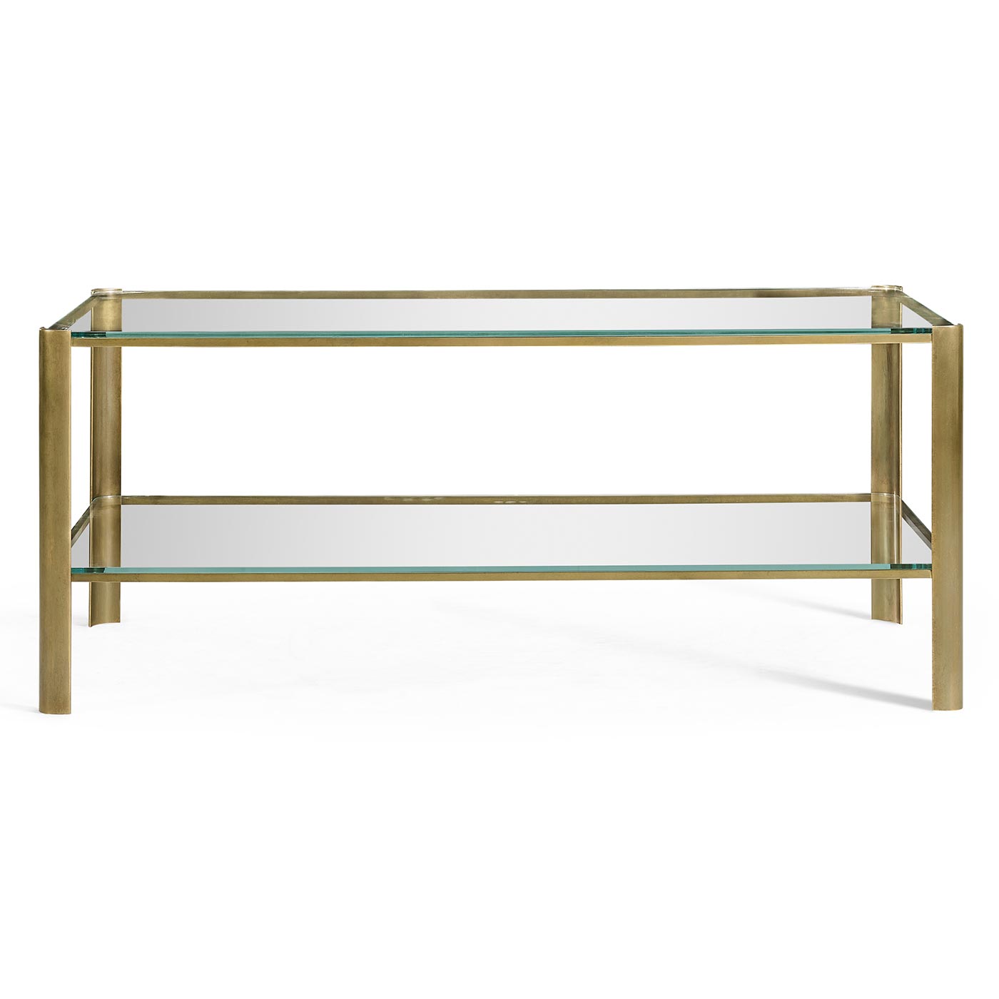 Cosmo Antique Brass Cocktail Table