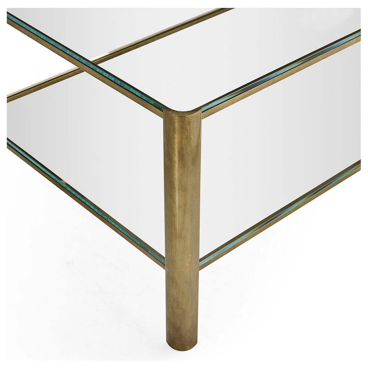 Cosmo Antique Brass Cocktail Table