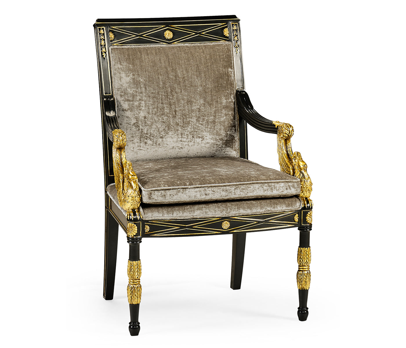 Kensington Swan Arm Chair