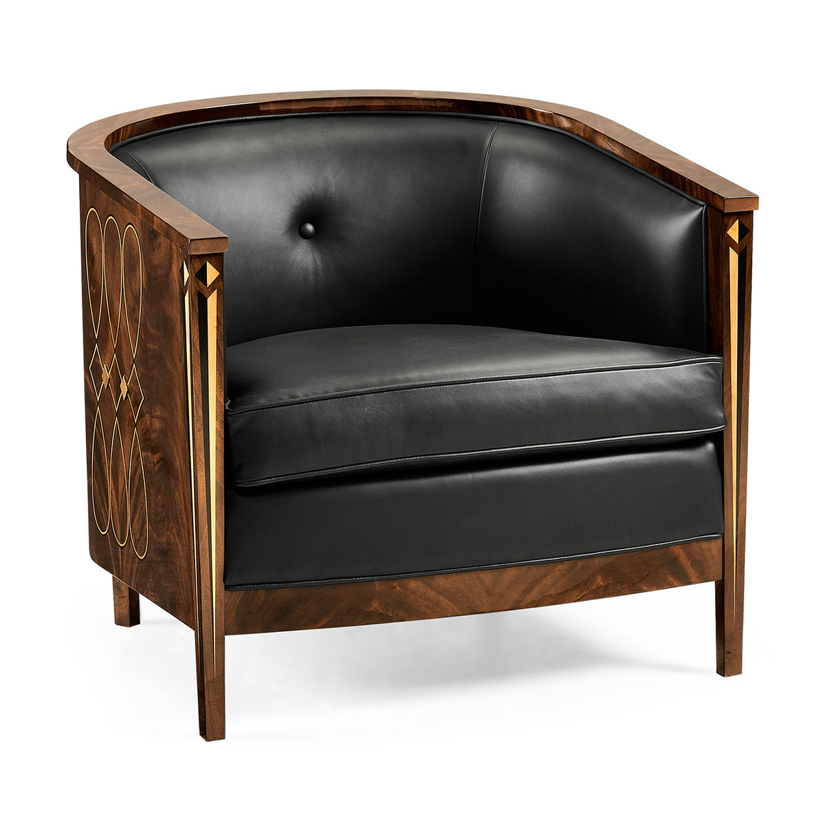 Knightbridge Antique Mahogany Tub Chair