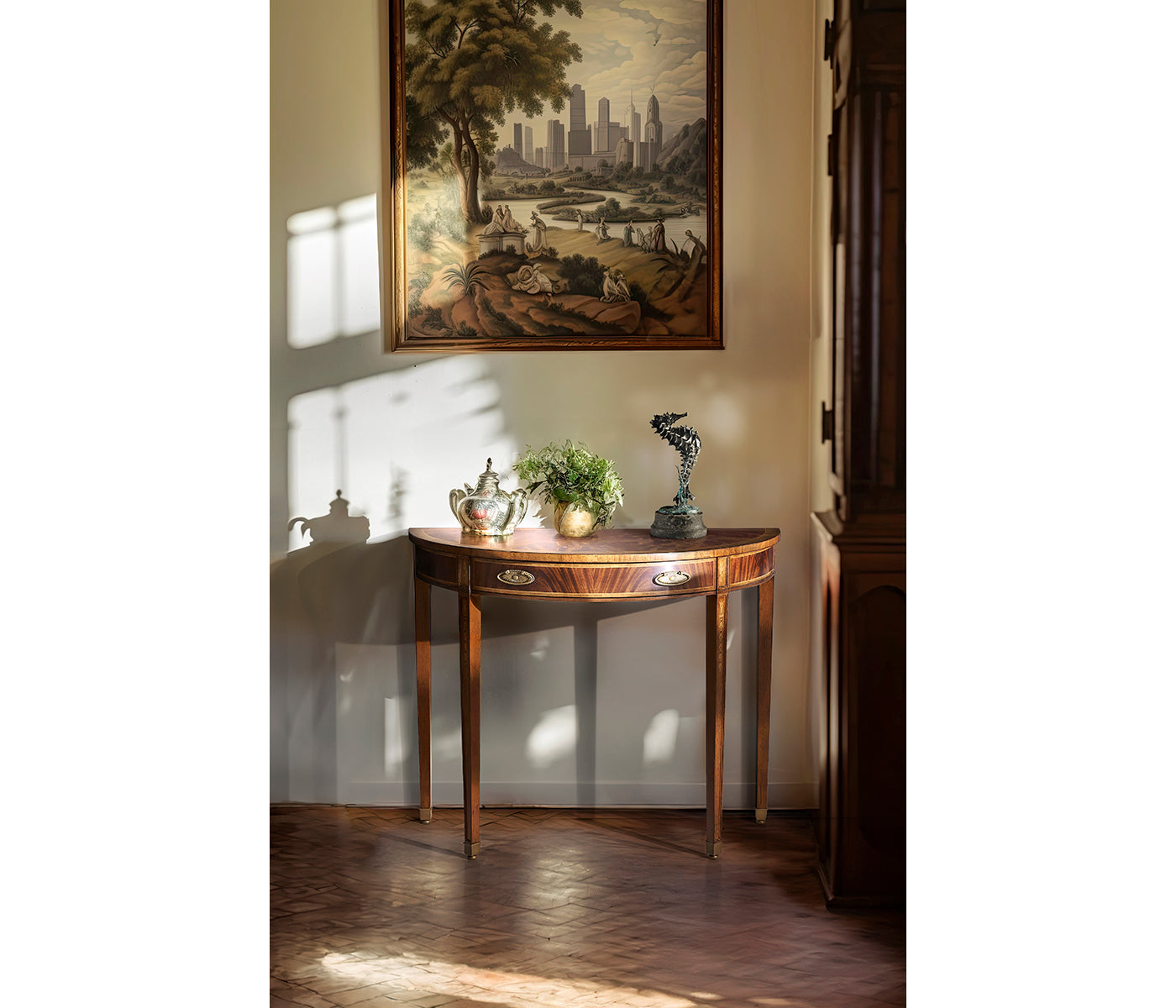 Antique Dark Bronze Seashorse