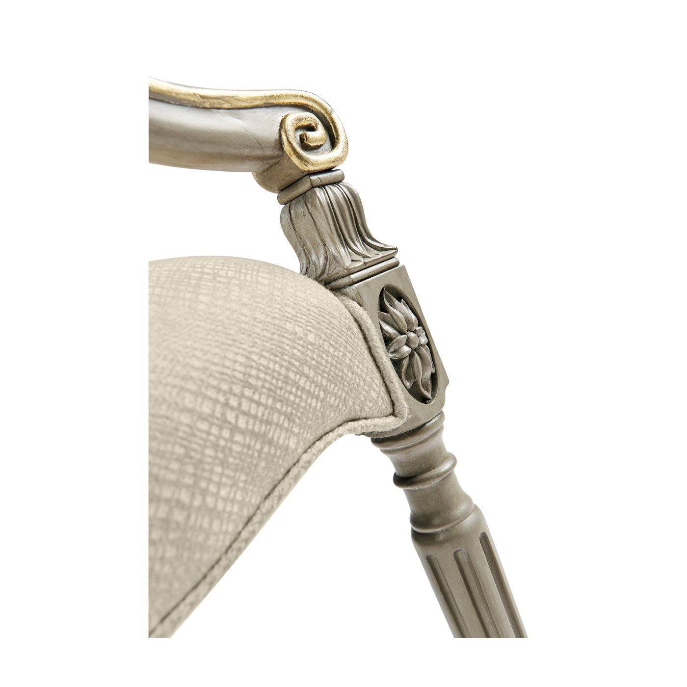 Buckingham Shield Back Arm Chair