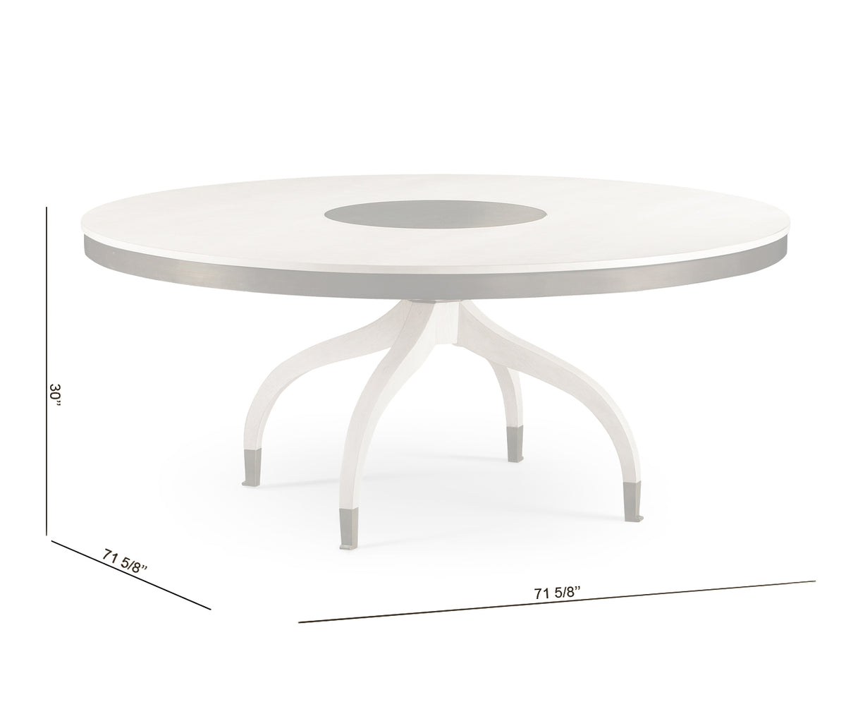 Lodestone Buckingham Dining Table 72"