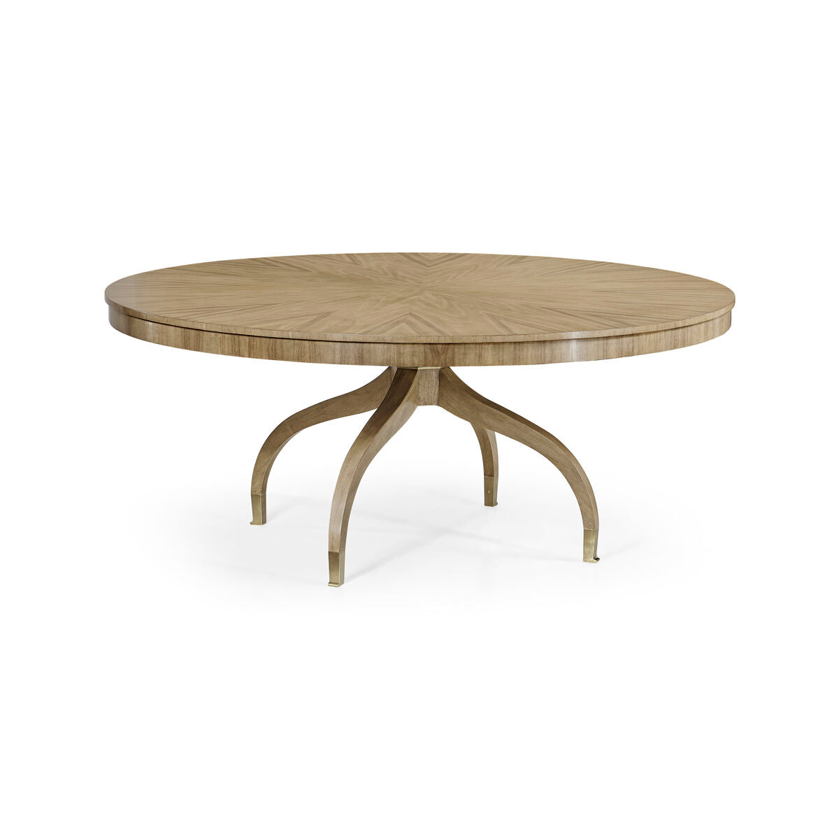 Round 72" Bleached Walnut Dining Table ( 496034-72D-WBL )