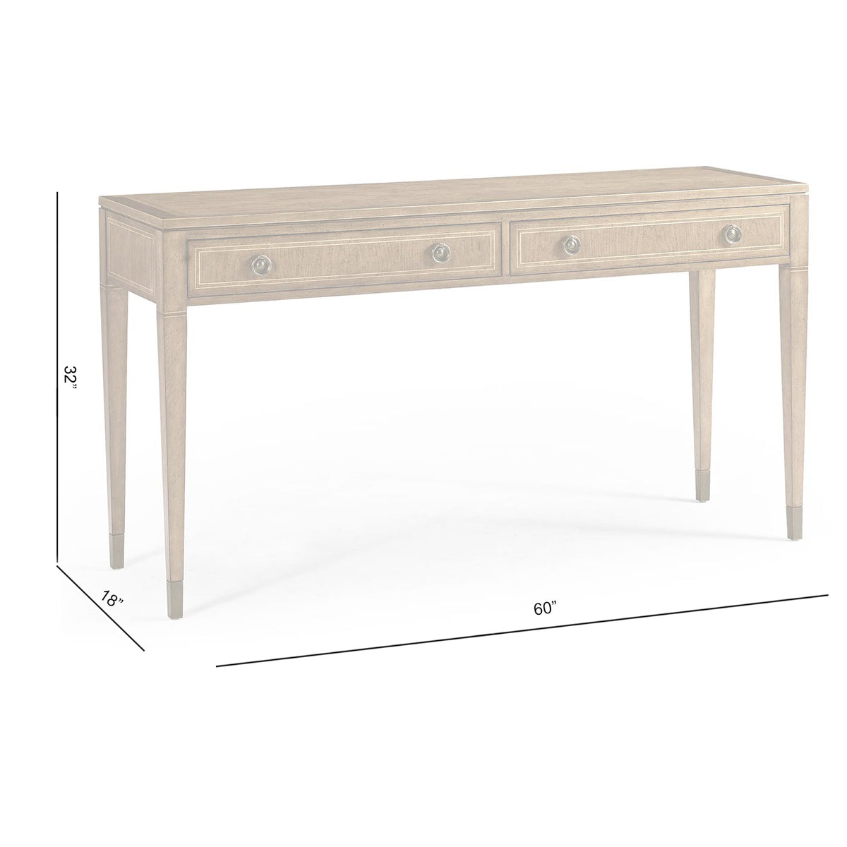 Sundial Console Table