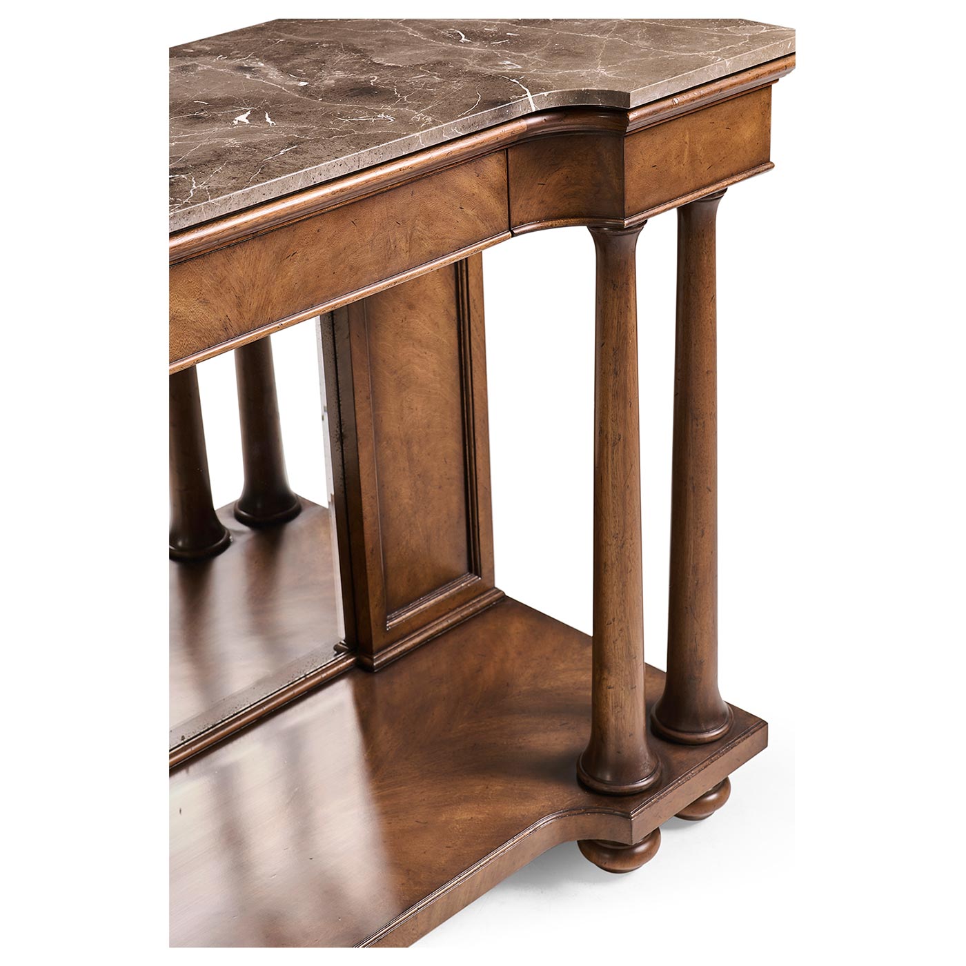 Hattie Mirrored Console Table