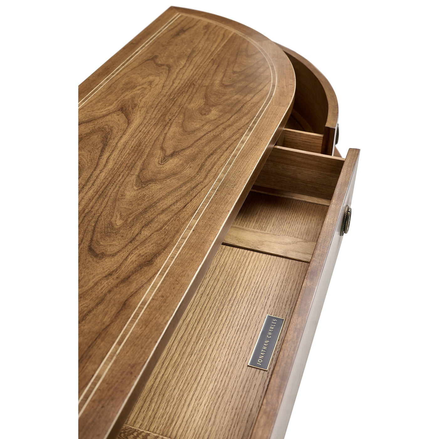 Sundial Demilune Console Table