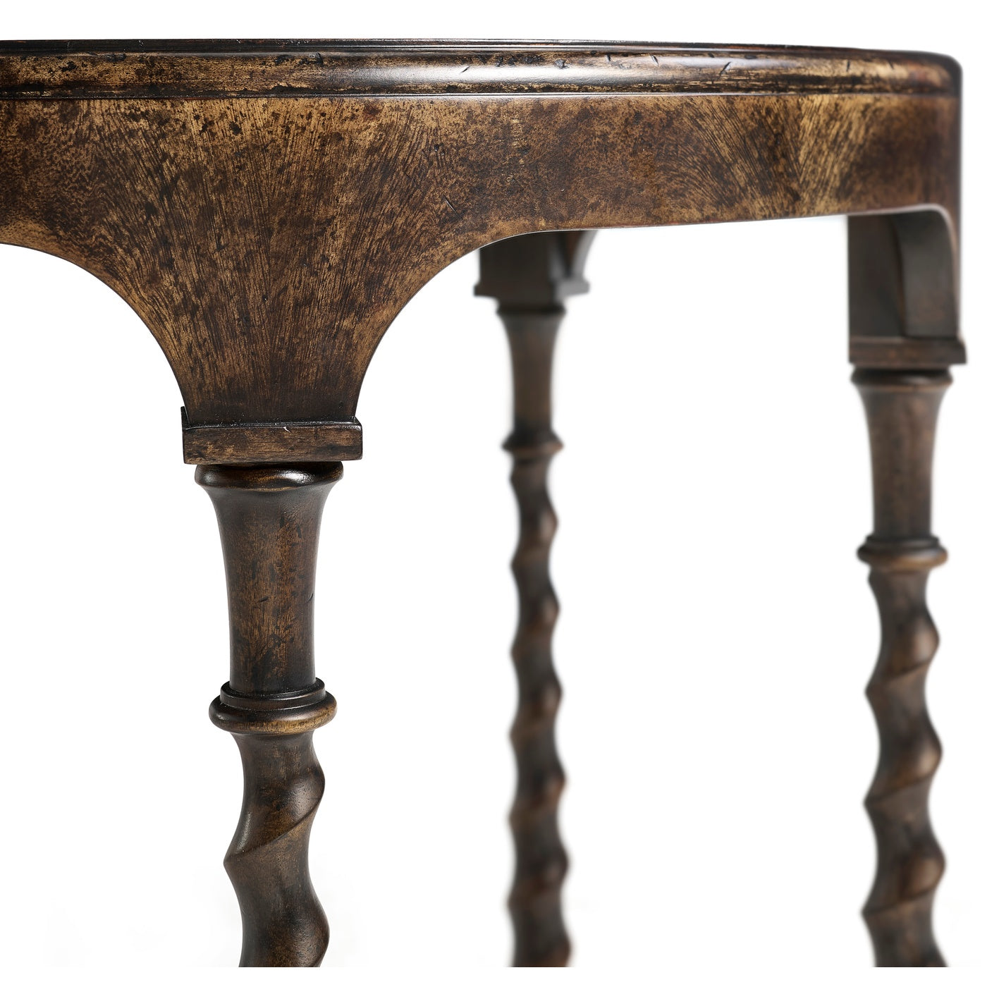 Orsman Ebonized Round Side Table