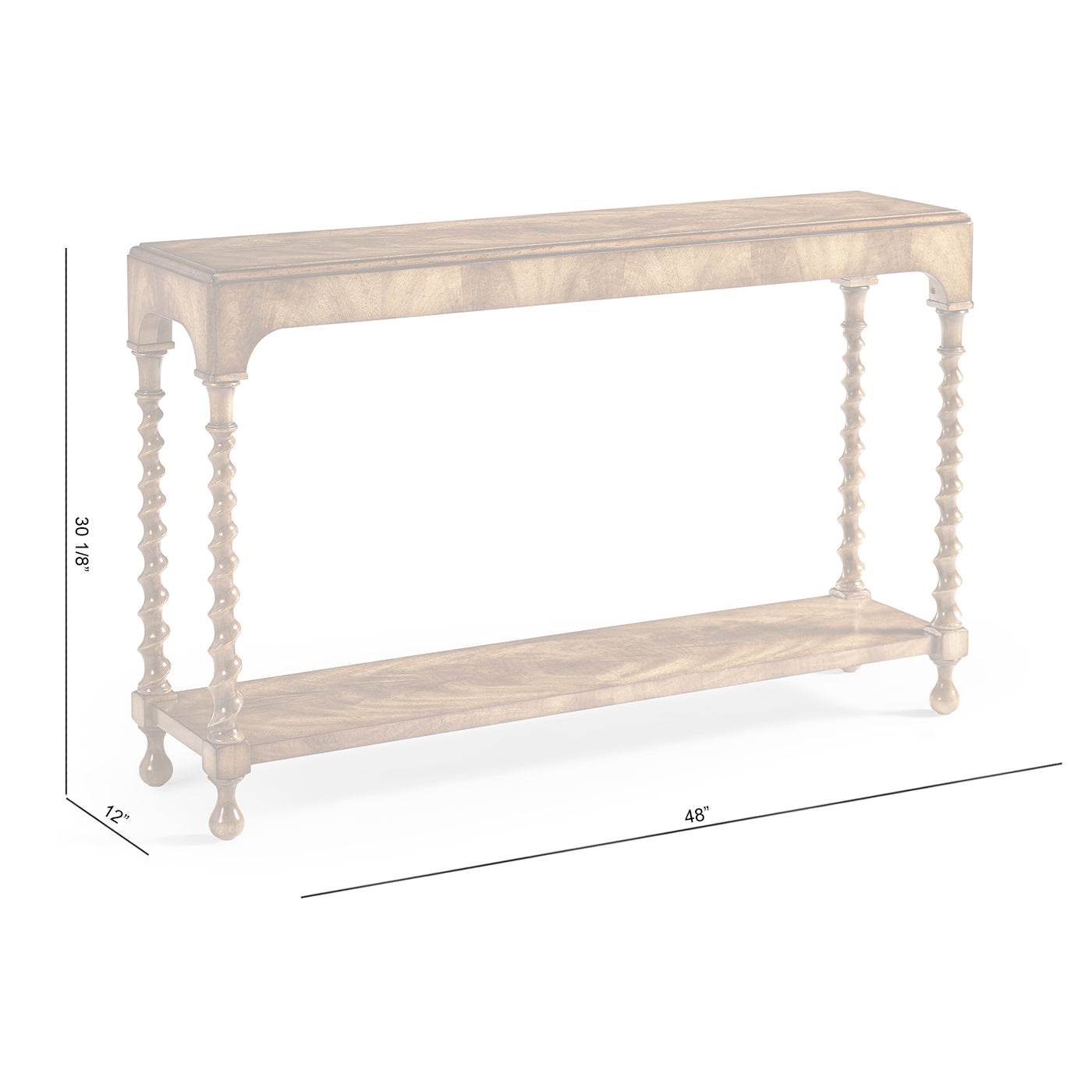 Orsman Narrow Console Table