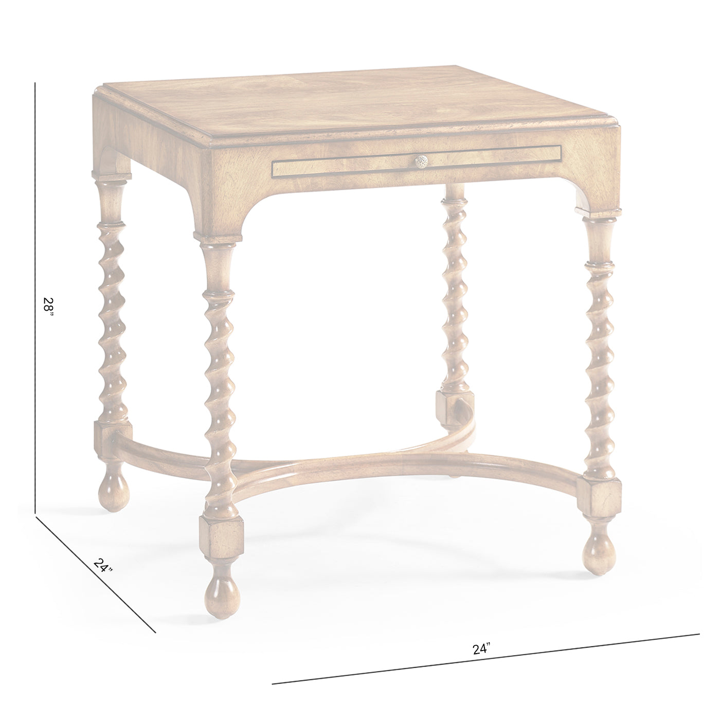 Orsman Square End Table