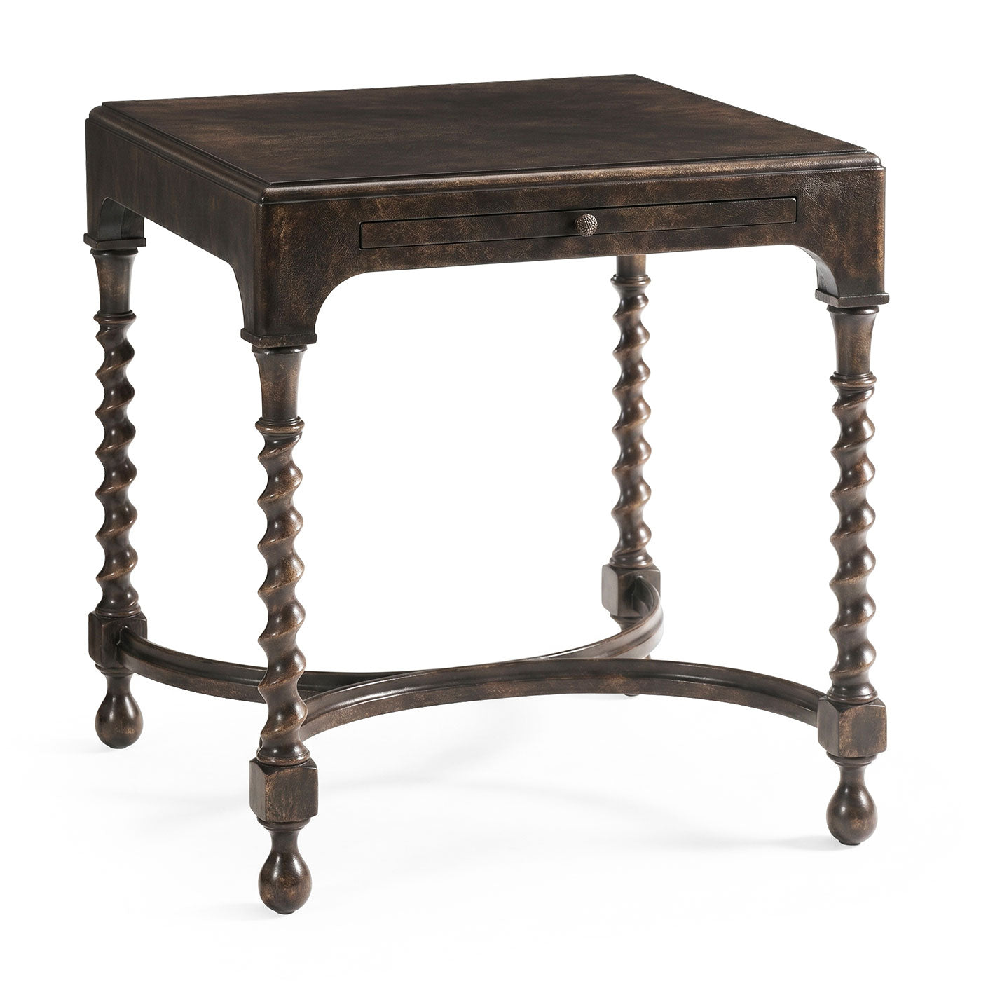 Orsman Ebonized Square End Table