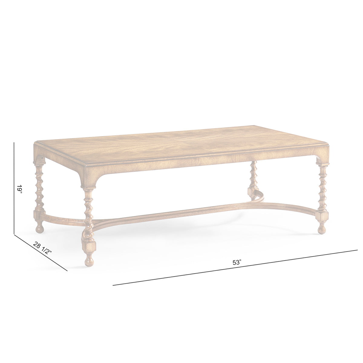 Orsman Rectangular Cocktail Table