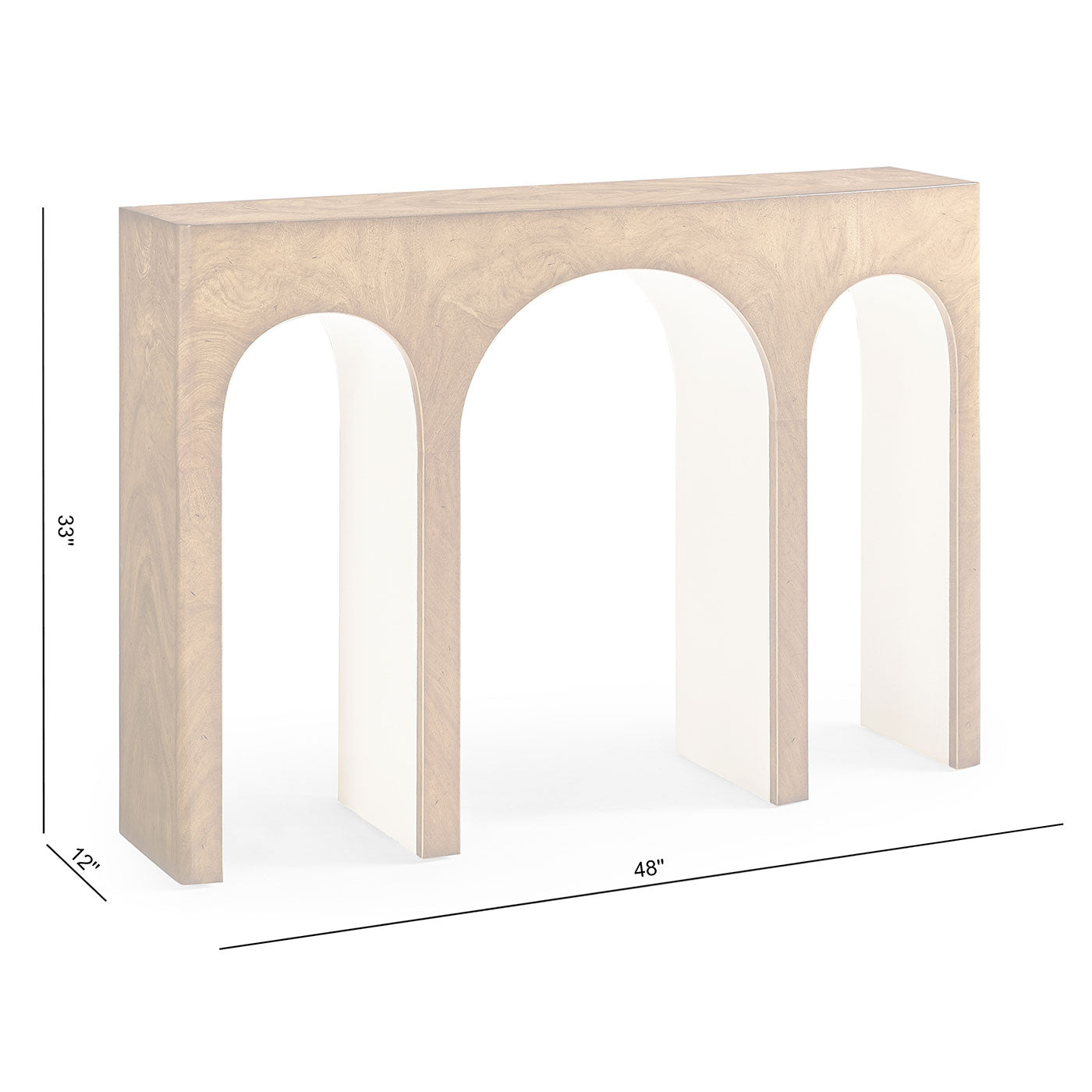 Orsman Arched Console Table