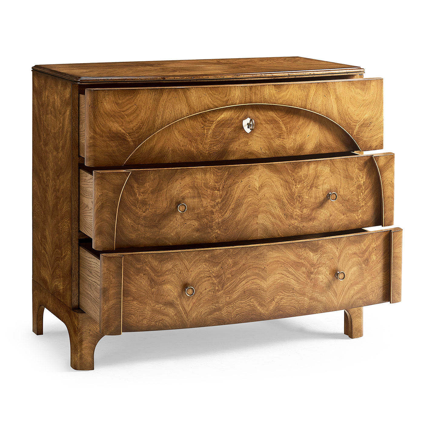 Orsman Three Drawer Nightstand