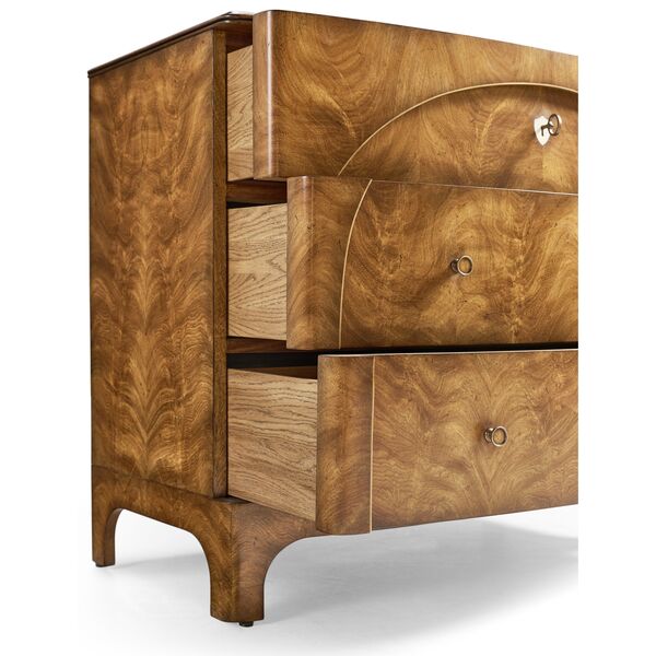 Orsman Three Drawer Nightstand