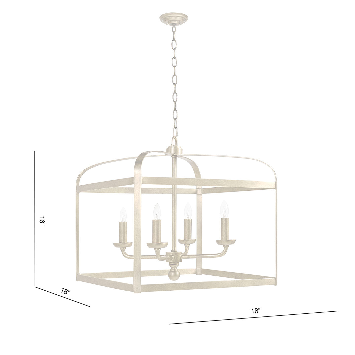 Orsman Small Lantern Chandelier