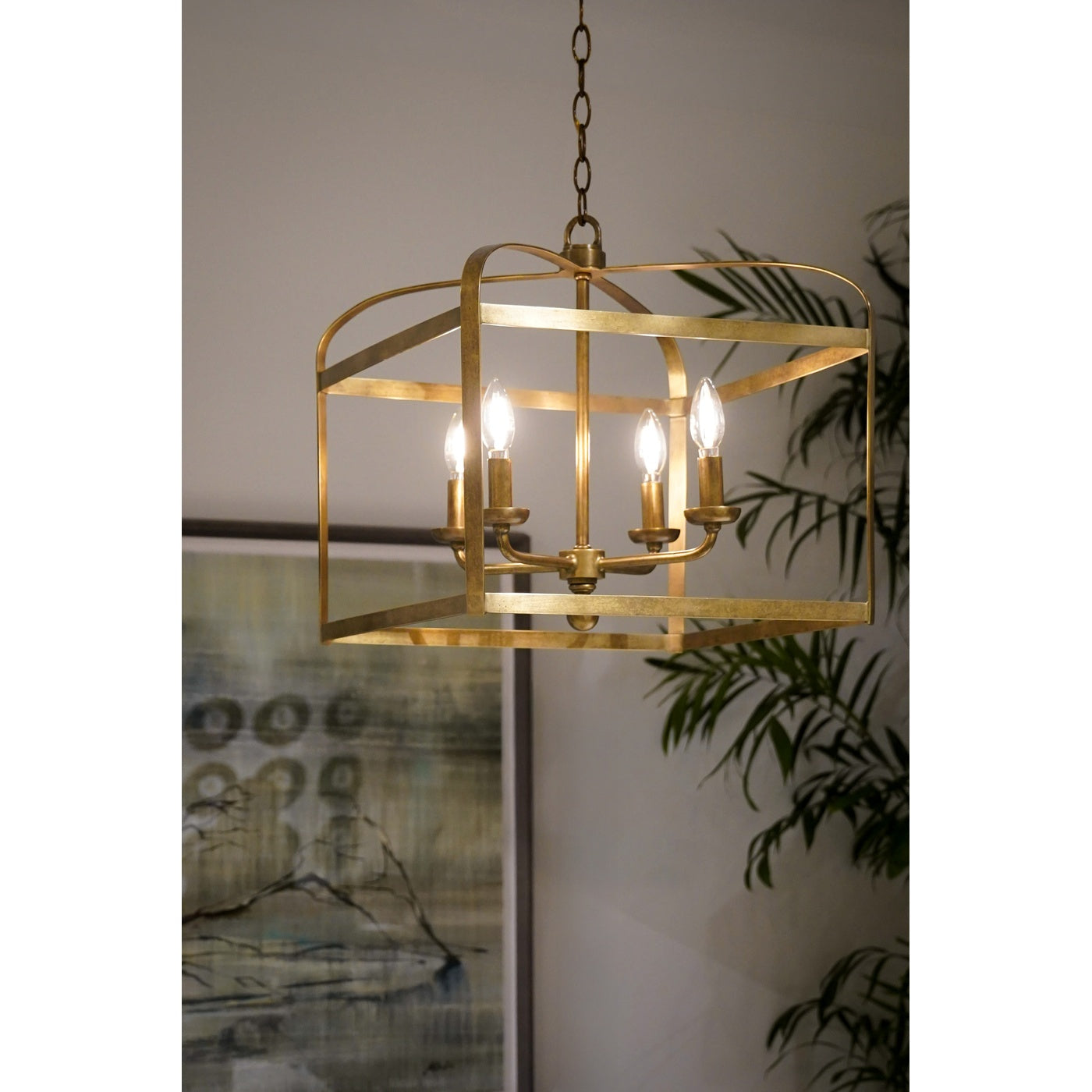 Orsman Small Lantern Chandelier