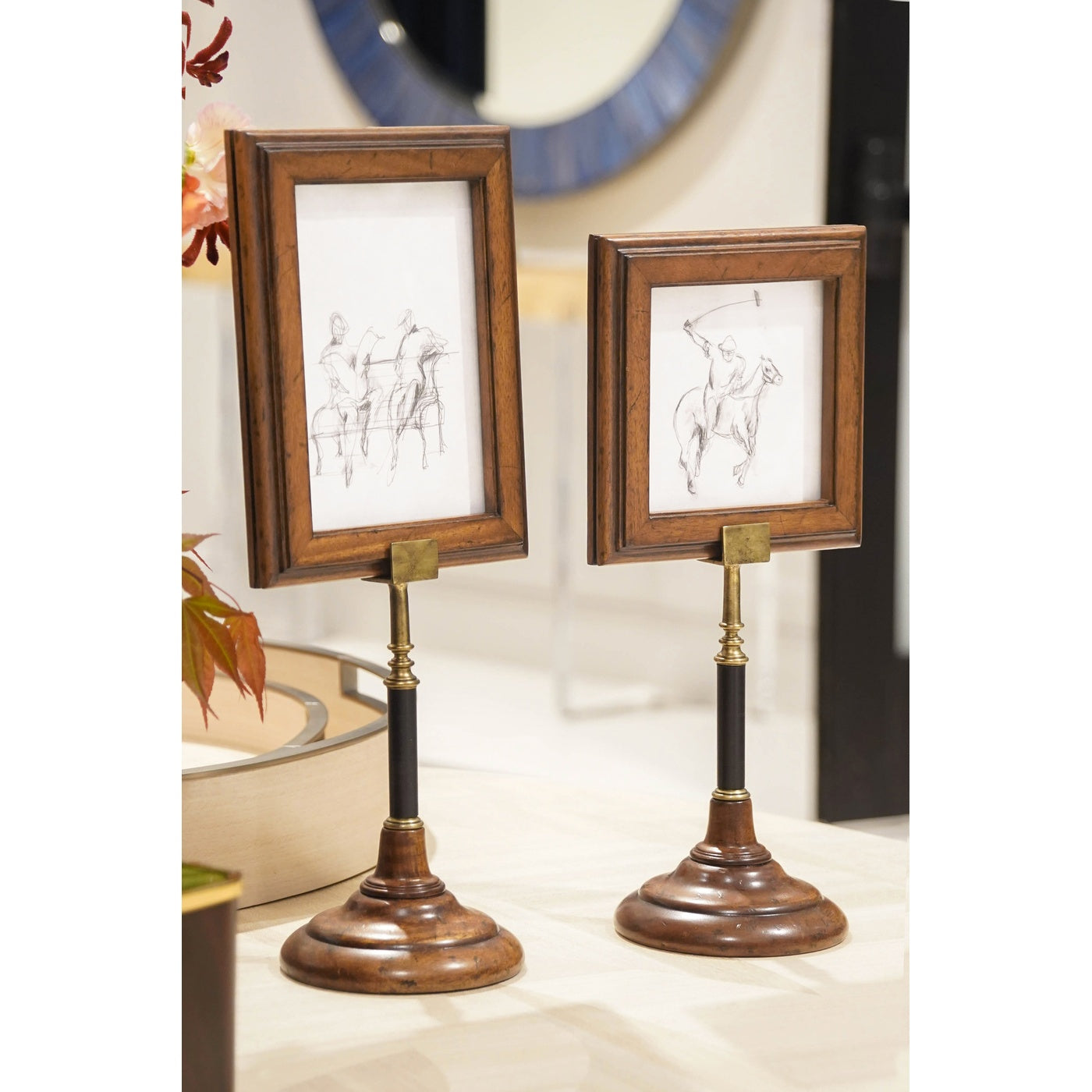 Orsman Walnut Picture Frame Stand 5"x7"