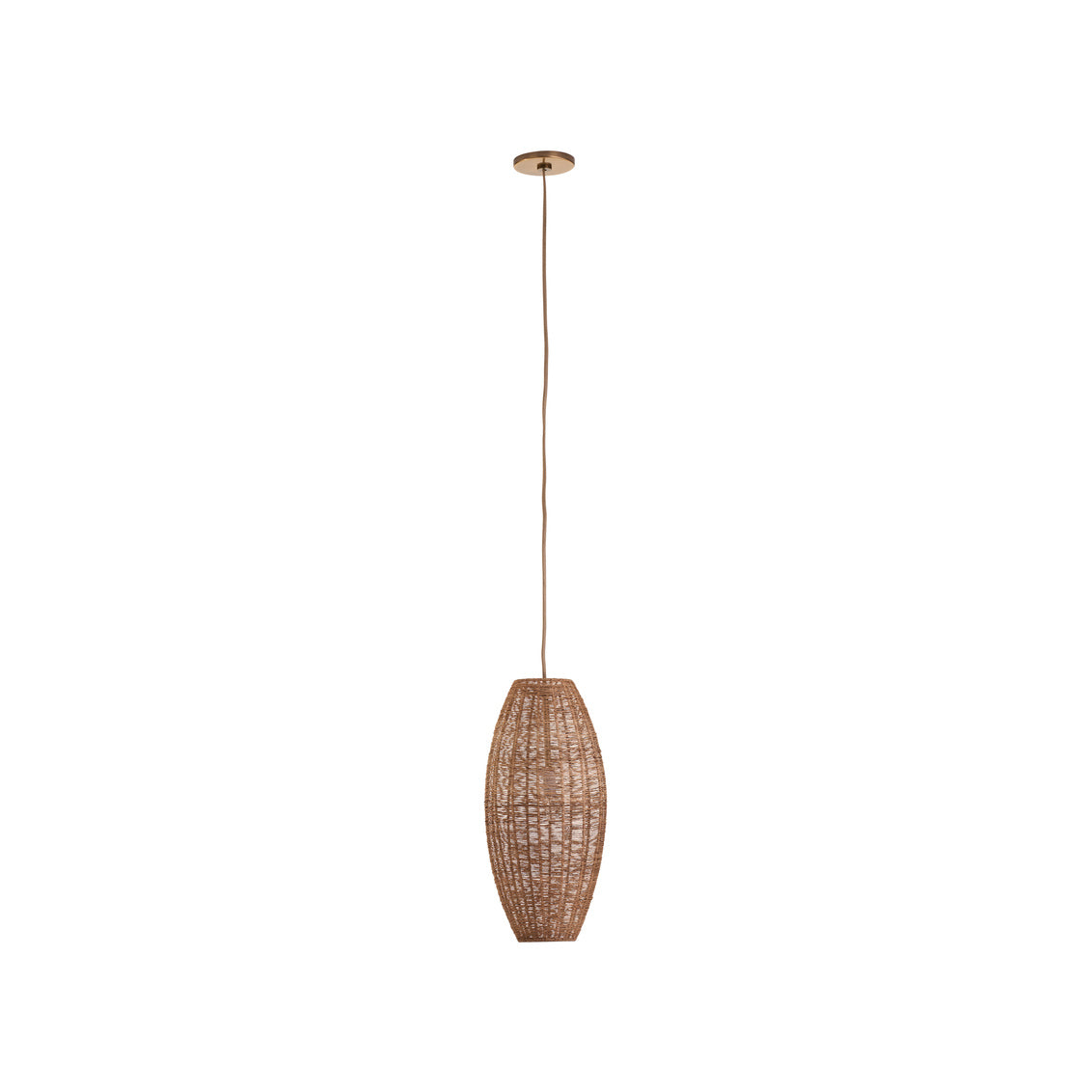 Teague Single Pendant - Tall