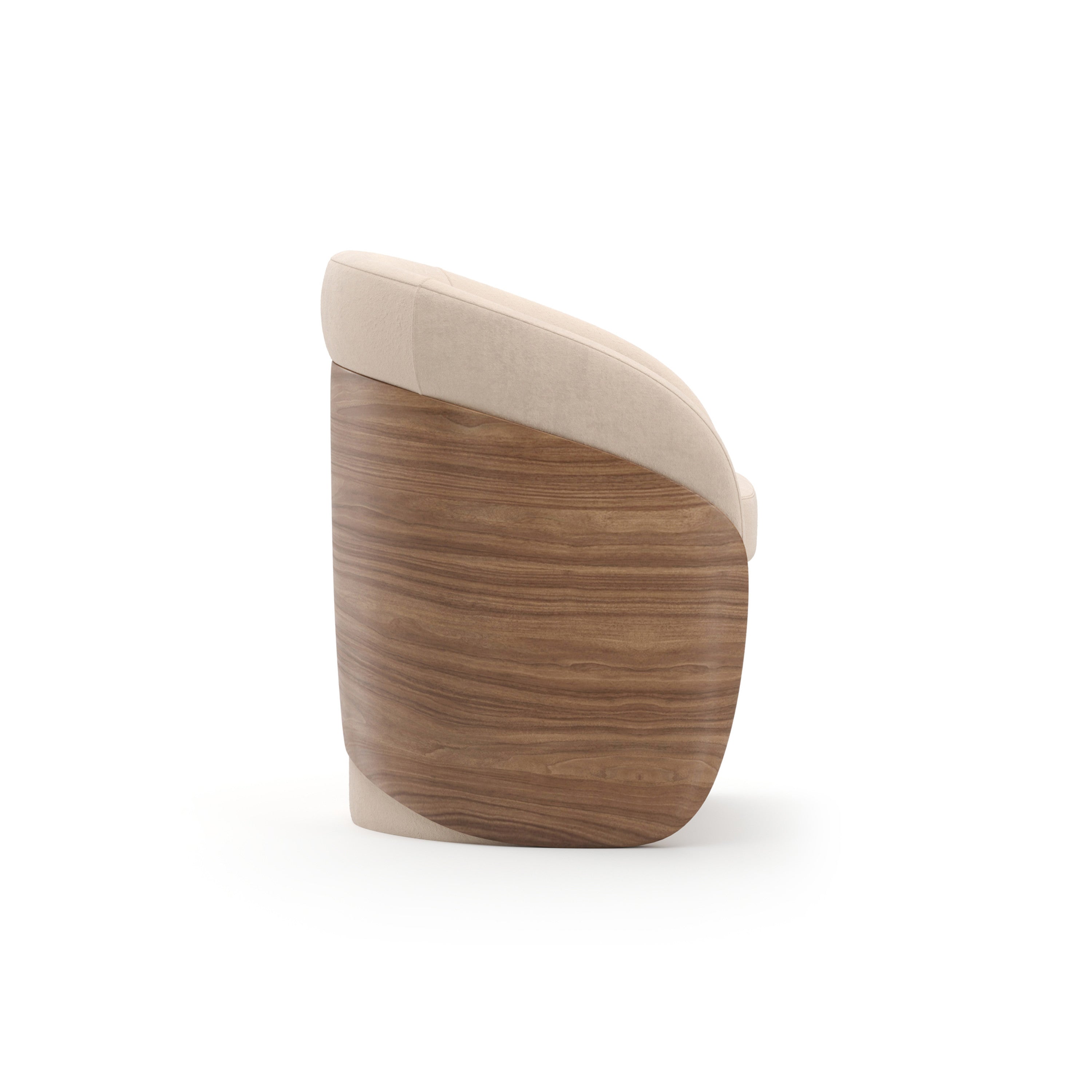 Fleur Wood Back Dining Chair – Accent Chairs by Caracole | Sutter & Vale