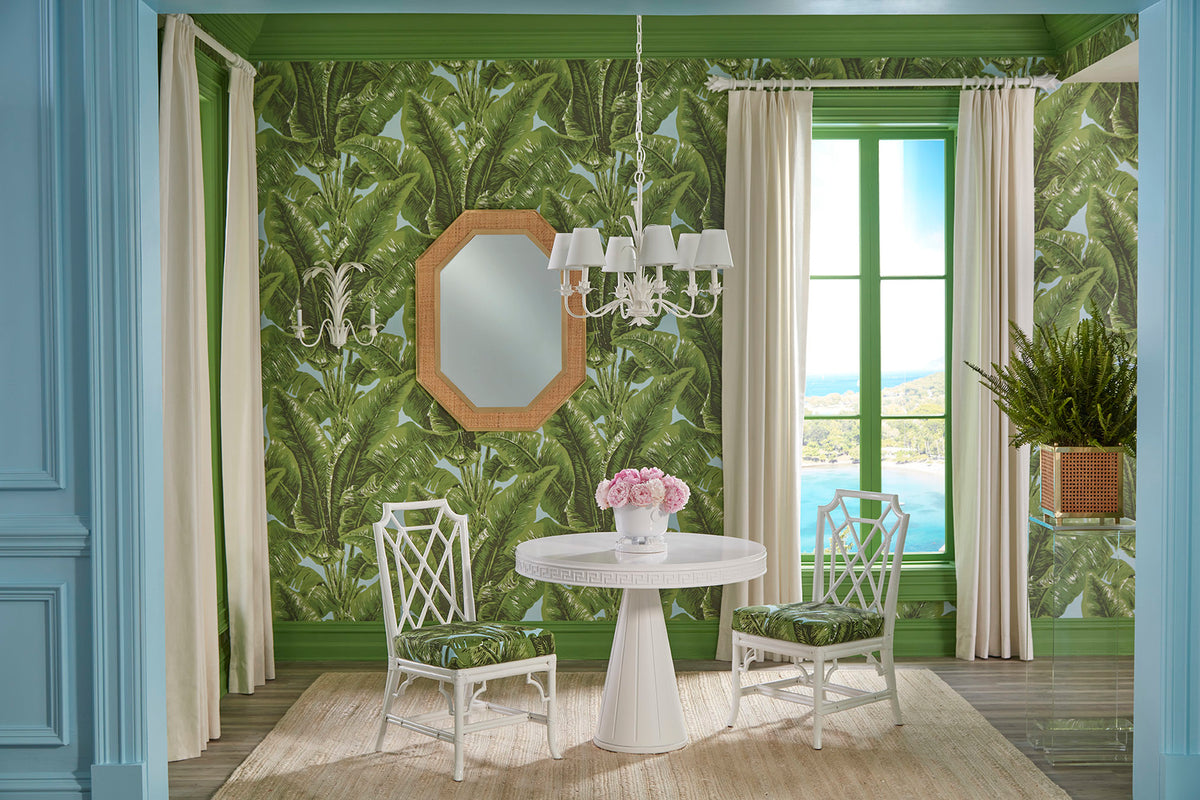 Wild Palm Side Chair - White