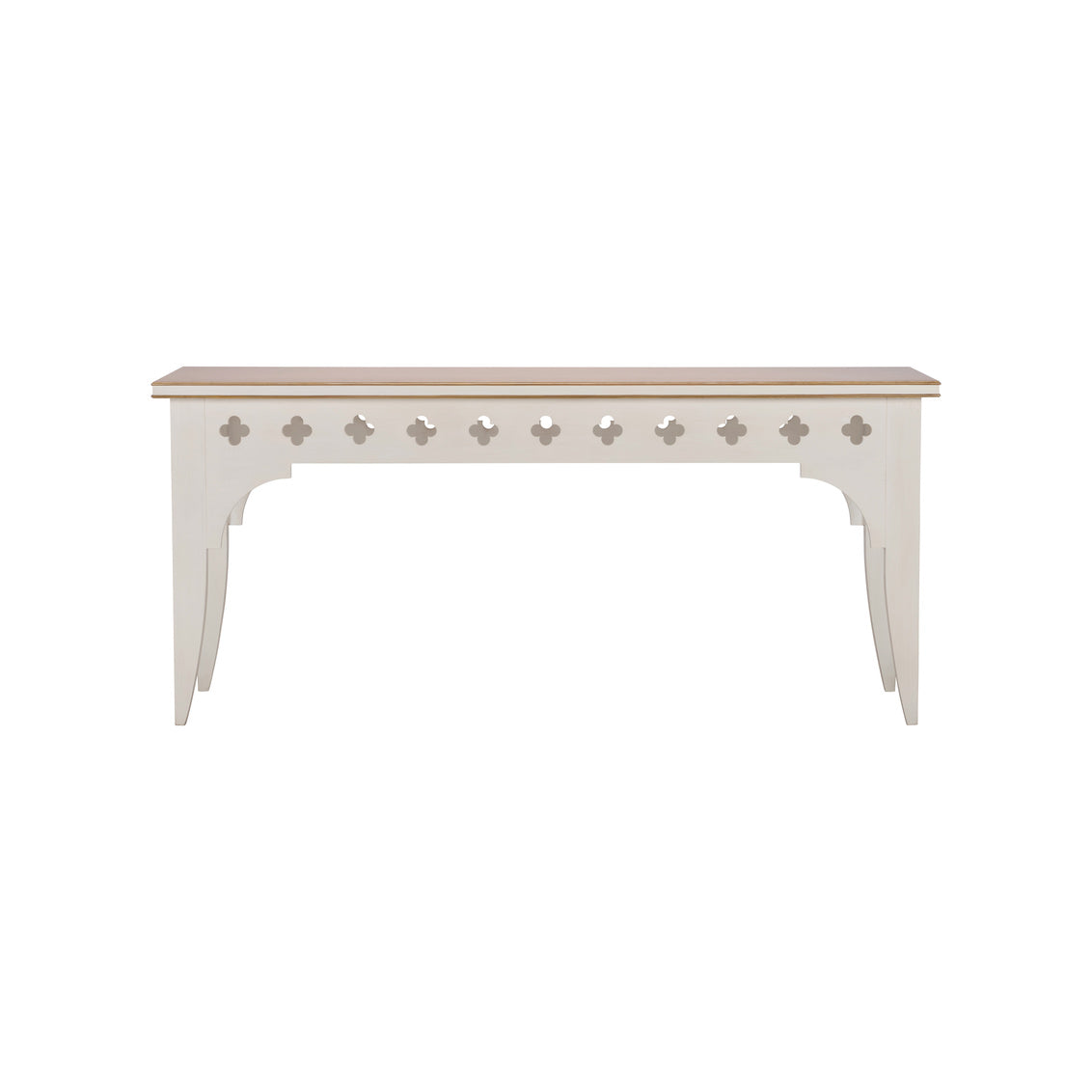 Quatrefoil Console