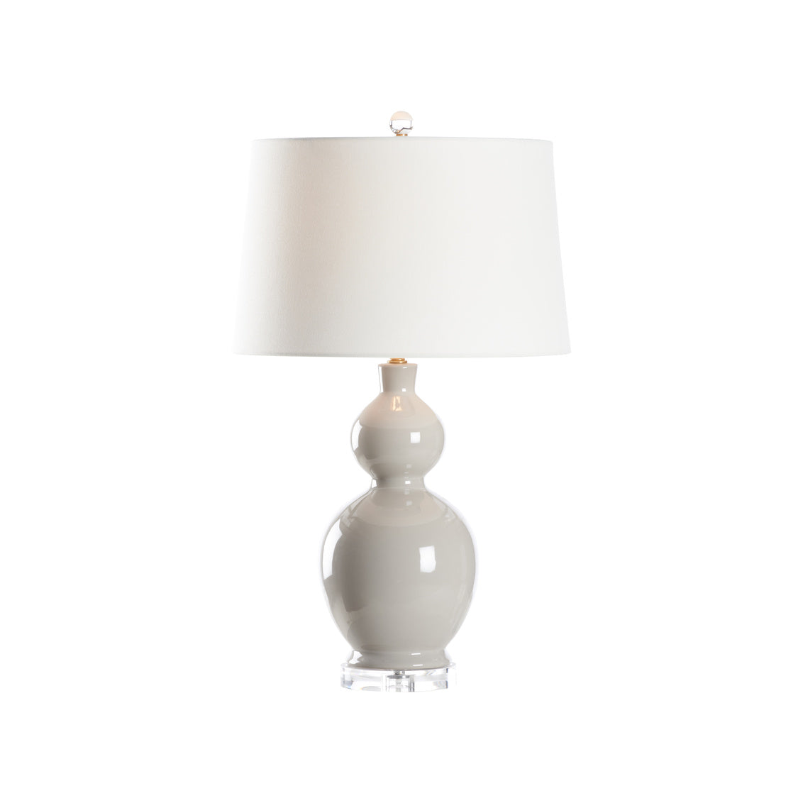 Murano Ceramic Lamp - Gray
