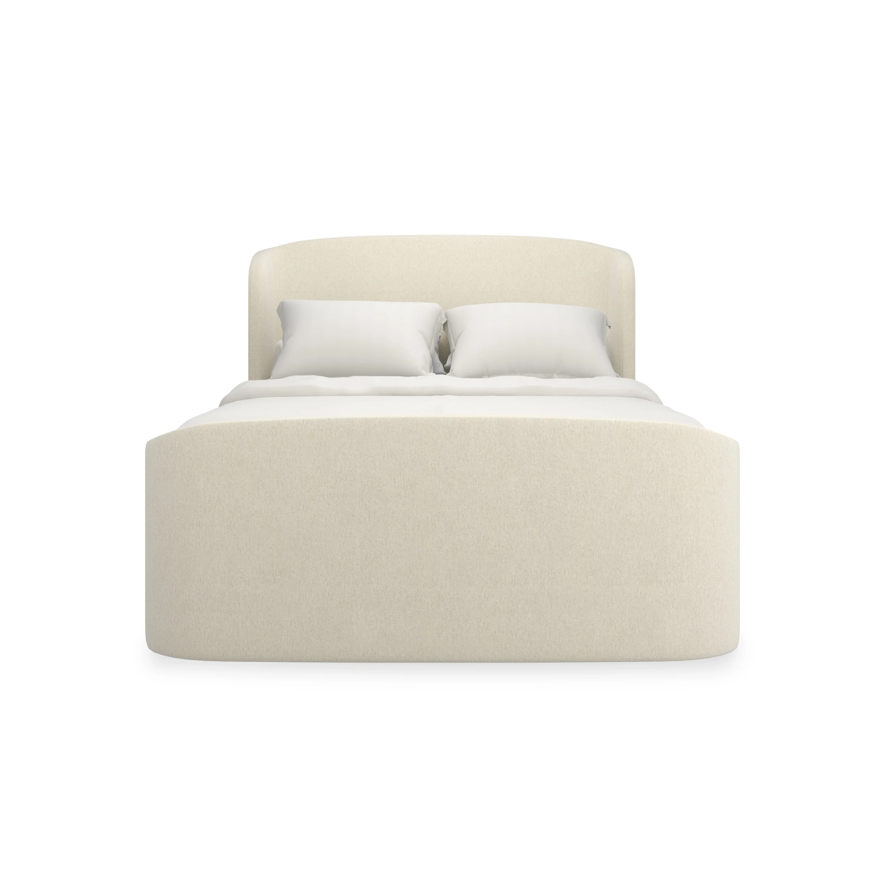 Soft Embrace Qn Bed B-Ivory – Beds by Caracole | Sutter & Vale