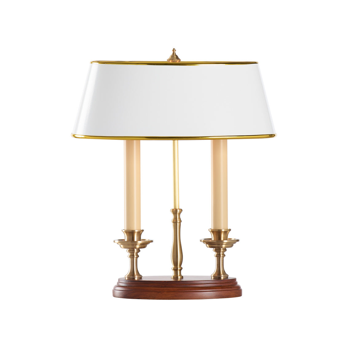Twin Candle Desk Lamp
