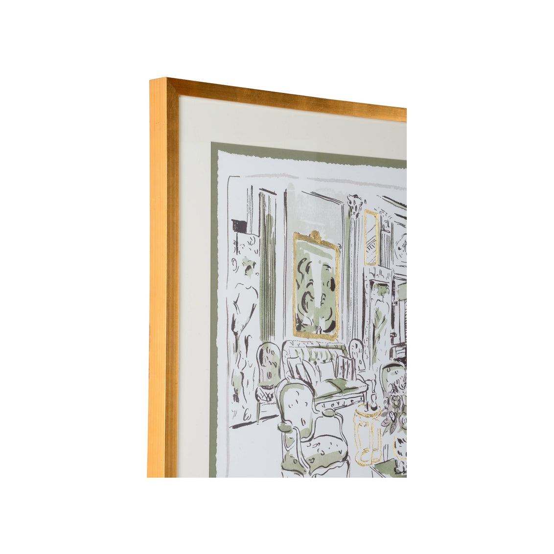 The Vintage Room IV in 38.75h x 32.75w x 2d / Giclee - Chelsea House