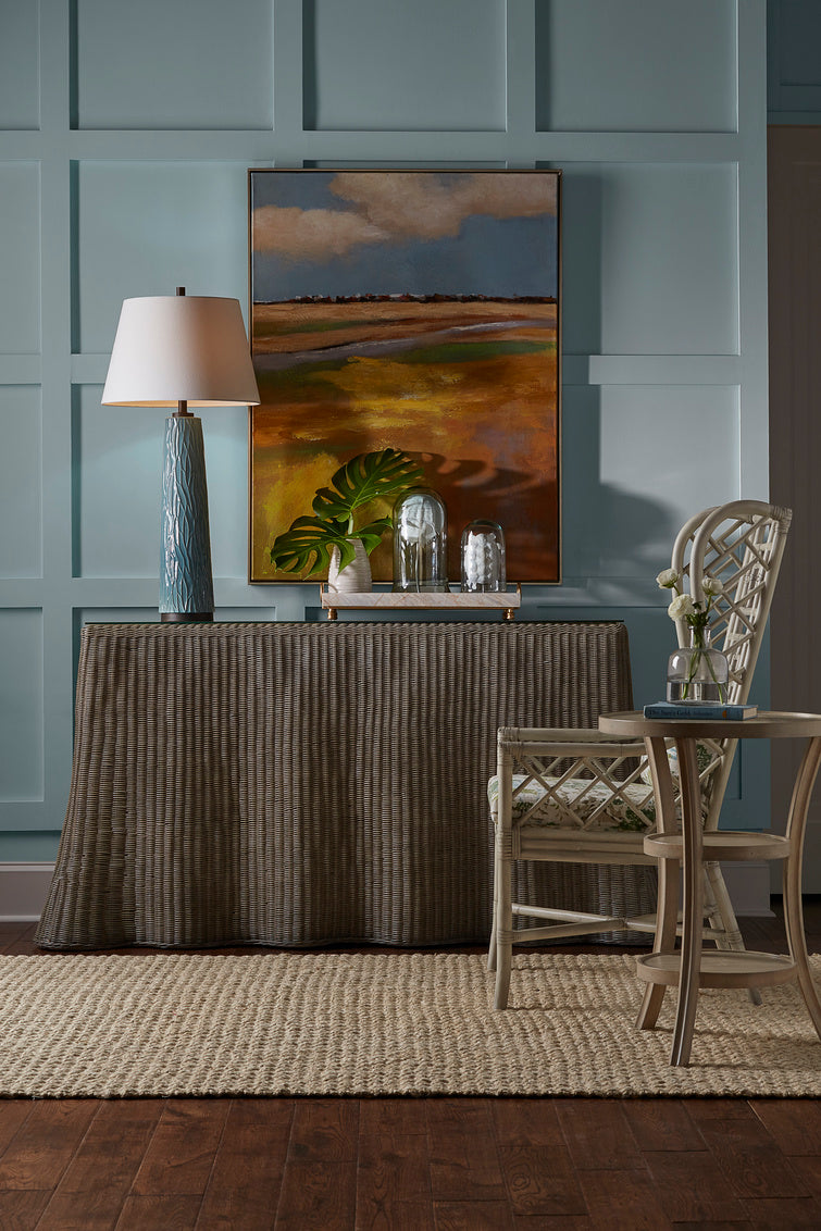 Gwyneth Wing Chair - Gray