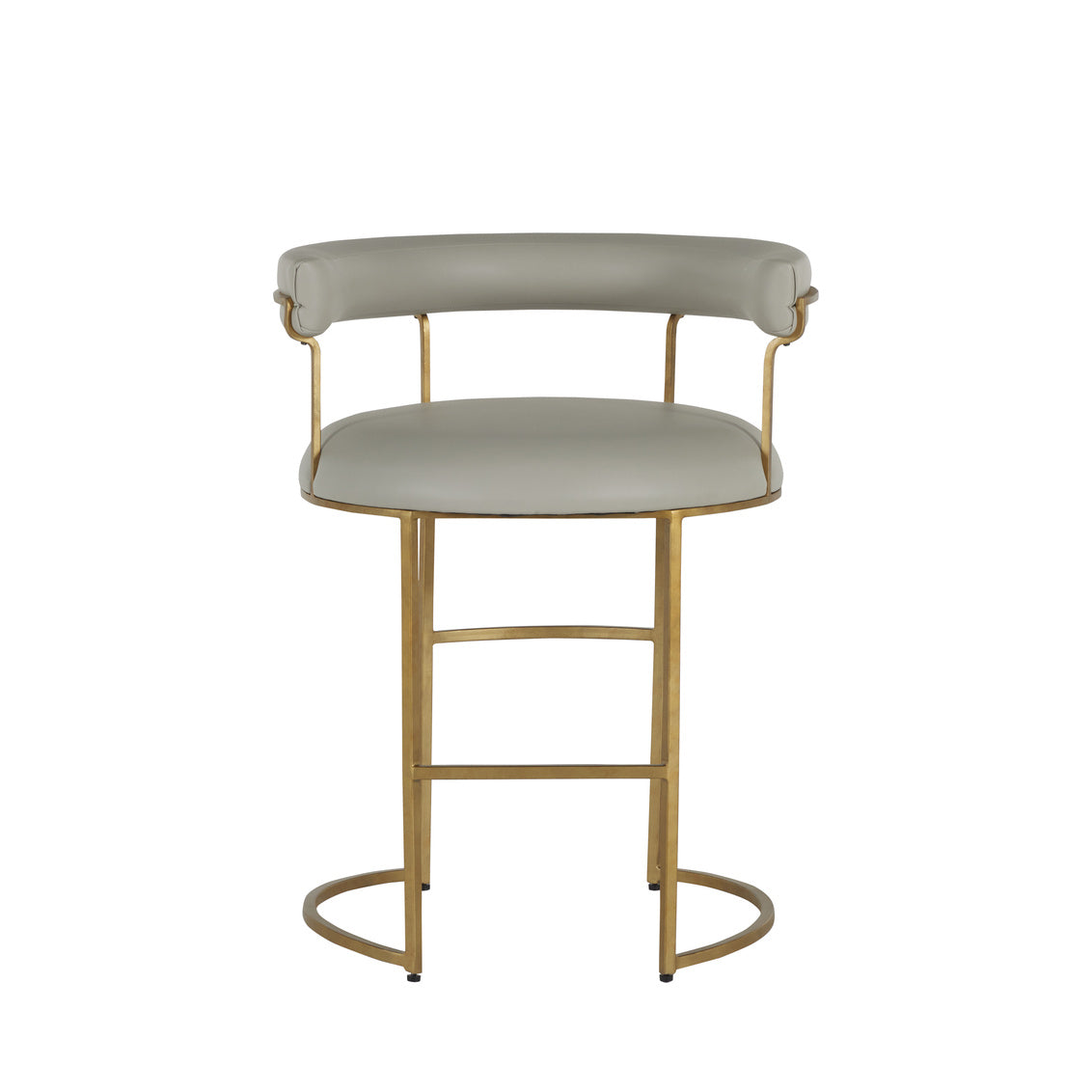Mack 23.5' Counter Height Stool - White