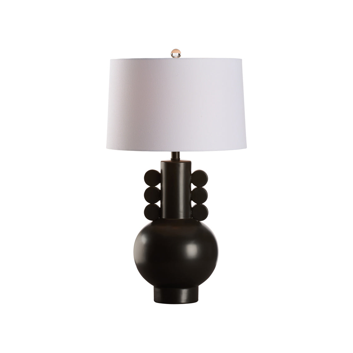 Salem Lamp - Black in 28.5 / Ceramic/Porcelain - Chelsea House