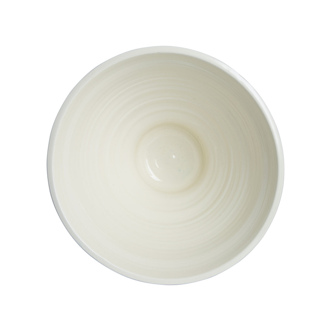Increspatura Footed Bowl - White