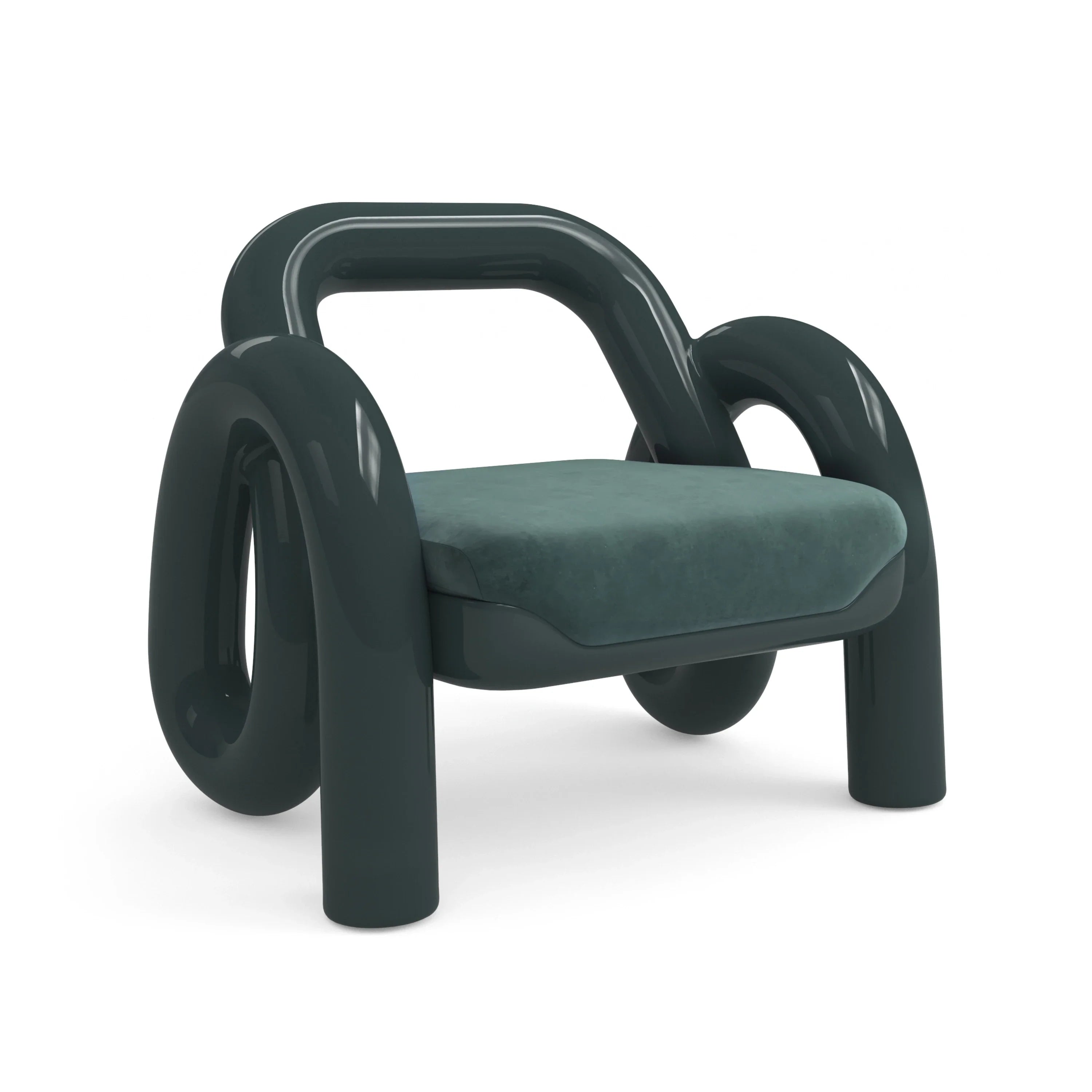 Gelee Accent Chair-Apatite – Accent Chairs by Caracole | Sutter & Vale