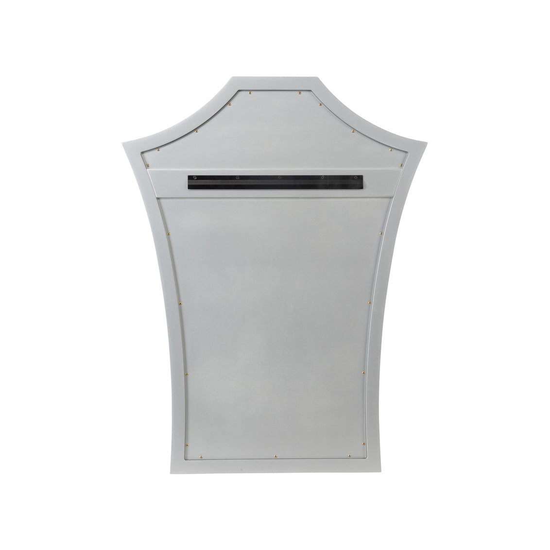 Serafina Mirror - Silver in 44 / Wood - Chelsea House